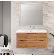 Мебель для ванной комнаты BelBagno Acqua 100 подвесная, rovere rustico
