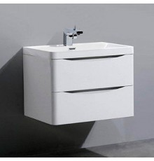 Тумба с раковиной BelBagno Ancona-N 60 bianco lucido подвесная