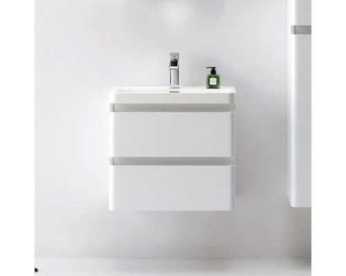 Тумба с раковиной BelBagno Energia-N 60 bianco lucido подвесная