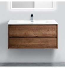 Тумба с раковиной BelBagno Kraft 100 rovere tabacco