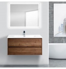 Мебель для ванной комнаты BelBagno Kraft 100 rovere tabacco