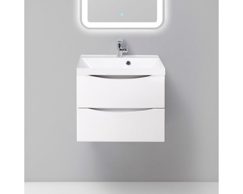 Тумба с раковиной BelBagno Marino 60 bianco lucido, подвесная