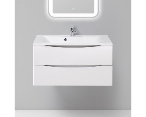 Тумба с раковиной BelBagno Marino 90 bianco opaco