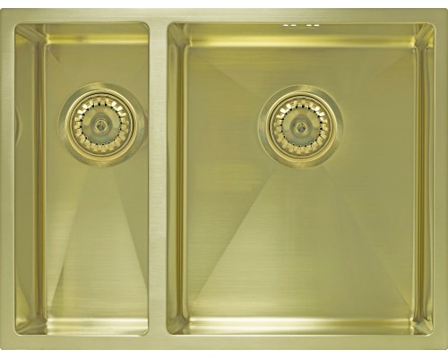 Мойка кухонная Seaman Eco Marino SME-575DL light gold