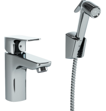 Смеситель для раковины Paini Viva Style P4CR205/574 с гигиеническим душем, хром