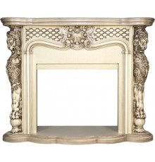 Портал Royal Flame Castle , слоновая кость патина, для очага Vision 30 EF LED FX