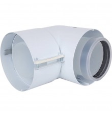 Отвод Vaillant для труб 80/125 мм. 87° РР 303210 (303210)