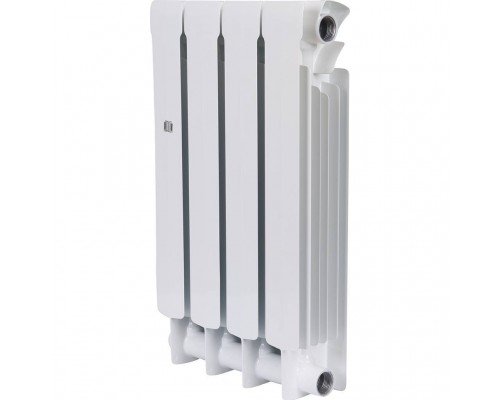 Радиатор биметаллический RIFAR BASE 500 4 секции боковое подключение (белый RAL 9016) 1RB50-4 (1RB50-4)