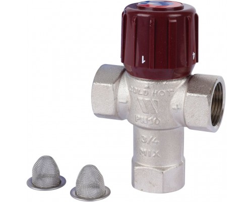 Watts  AM6110C34 Термостатический смесительный клапан 3/4  AQUAMIX 32-50C (10017418 )