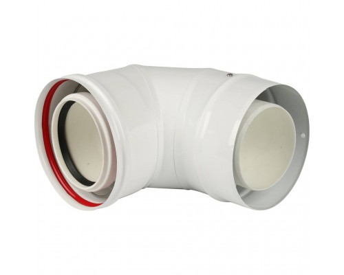 Коаксиальный отвод Baxi KHG 87°, 110/160мм, HT KUG71413361- (KUG71413361-)
