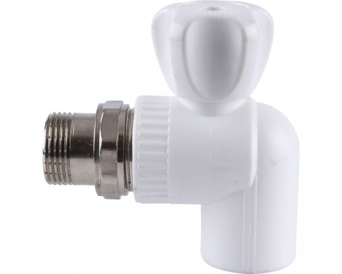 Кран шаровой Kalde разборный угловой с накидной гайкой 25х3/4 (3242-vre-250c00)