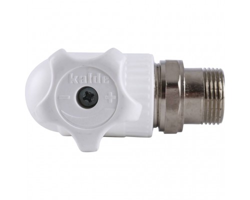 Кран шаровой Kalde разборный угловой с накидной гайкой 25х3/4 (3242-vre-250c00)