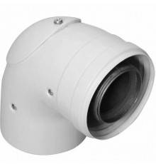 Инспектируемый коаксиальный отвод Baxi KHG 90°, диам. 60/100 мм KHG71410411- (KHG71410411-)