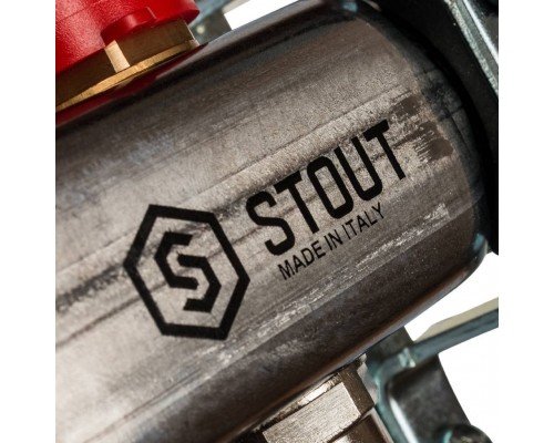 Коллектор из нержавеющей стали с расходомерами STOUT 5 выходов (SMS 0917 000005) Коллектор из нержавеющей стали с расходомерами STOUT 5 выходов (SMS 0917 000005)