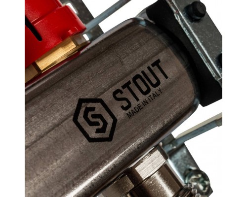 Коллектор из нержавеющей стали с расходомерами STOUT 6 выходов (SMS 0917 000006) Коллектор из нержавеющей стали с расходомерами STOUT 6 выходов (SMS 0917 000006)