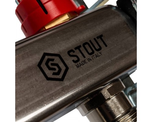 Коллектор из нержавеющей стали с расходомерами STOUT 7 выходов (SMS 0917 000007) Коллектор из нержавеющей стали с расходомерами STOUT 7 выходов (SMS 0917 000007)