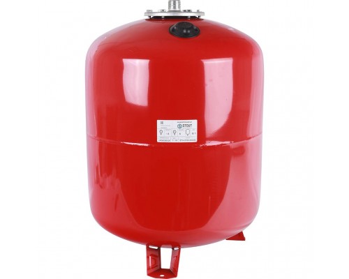 Расширительный бак STOUT STH-0006 на отопление 80 л. (цвет красный) (STH-0006-000080)