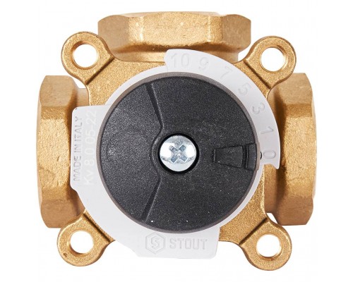 STOUT трехходовой смесительный клапан 1  KVs 8 (SVM-0003-012501)