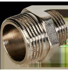 Ниппель НН STOUT переходной никелированный 3/4X1/2 (SFT-0004-003412)
