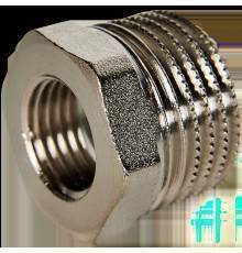 Футорка STOUT никелированная 1/2X1/4 (SFT-0029-001214)