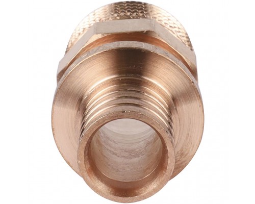 Переходник REHAU RAUTITAN с наружной резьбой 16-R 1/2 RX+ для труб из сшитого полиэтилена аксиальный (14563111001)