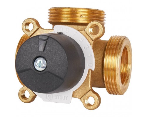 STOUT  3-х ходовой смесительный клапан 1  -1 1/2”  KVs 8 (SVM-0013-012501)