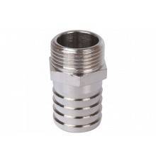 Штуцер STOUT НР никелированный 3/8 x12 (SFT-0067-003812)
