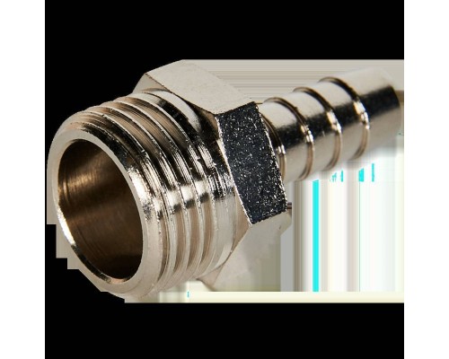 Штуцер STOUT НР никелированный 1/2 x10 (SFT-0067-001210)