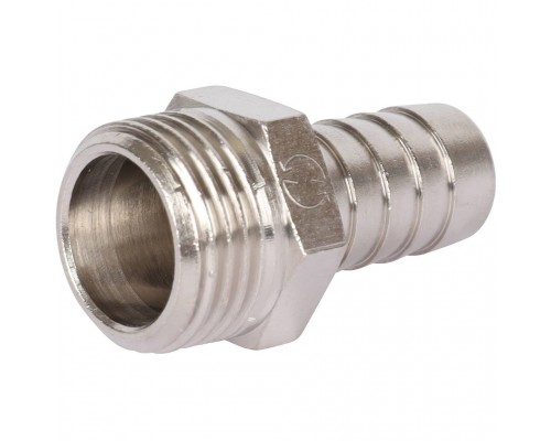 Штуцер STOUT НР никелированный 1/2 x14 (SFT-0067-001214) Штуцер STOUT НР никелированный 1/2 x14 (SFT-0067-001214)