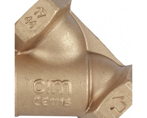 Клапан балансировочный Cimberio 727ОТ 1.1/2 PN20 BB ручной без изм. ниппелей (CIM 727OT 112)