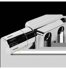 Комплект Meibes Design Line для нижнего подключения, цвет хром (F12161)