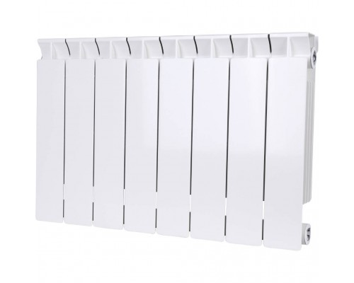 Радиатор биметаллический STOUT STYLE 350 8 секций боковое подключение (белый RAL 9010) SRB-0110-035008 (SRB-0110-035008)