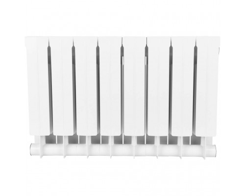 Радиатор биметаллический STOUT STYLE 350 8 секций боковое подключение (белый RAL 9010) SRB-0110-035008 (SRB-0110-035008)