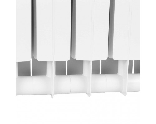 Радиатор биметаллический STOUT STYLE 350 8 секций боковое подключение (белый RAL 9010) SRB-0110-035008 (SRB-0110-035008)