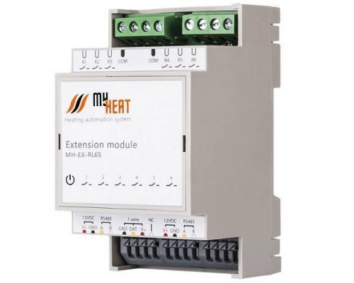 Симисторный блок расширения ЭВАН MYHEAT RL6S 6292 (6292) Симисторный блок расширения ЭВАН MYHEAT RL6S 6292 (6292)
