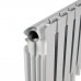 Радиатор алюминиевый STOUT ALPHA 350 8 секций боковое подключение (белый RAL 9016) SRA-2310-035008 (SRA-2310-035008)