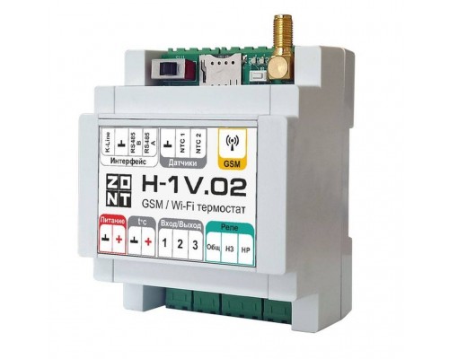 Отопительный GSM / Wi-Fi контроллер ZONT ML00005454 H-1V.02 (ML00005454)