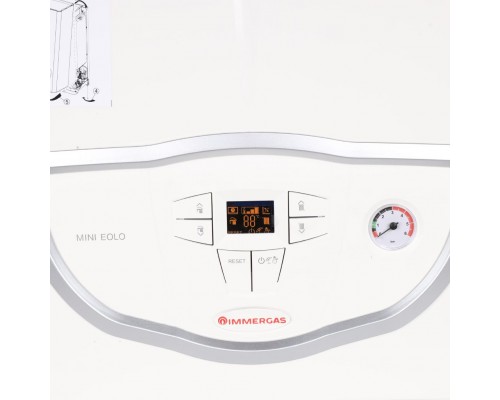 Газовый настенный котел Immergas Mini Eolo 24 3 E двухконтурный, турбированный (3.020853)