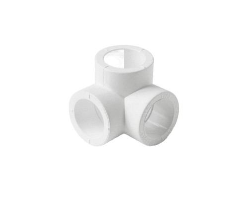 Тройник двухплоскостной Pro Aqua d= 25 PP-R Белый (PA17310P)