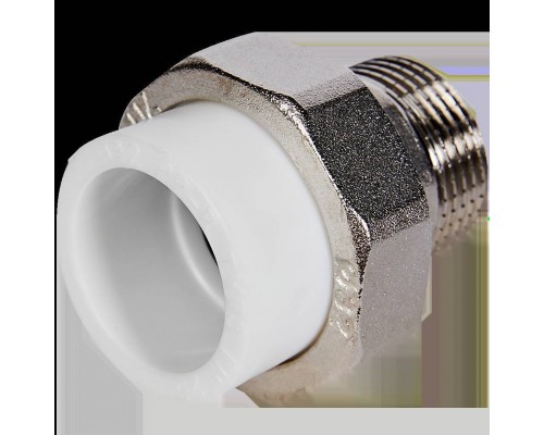 Муфта комбинированная Pro Aqua d=32-1 PP-R разъемная (американка) НР Белая (PA21018) Муфта комбинированная Pro Aqua d=32-1 PP-R разъемная (американка) НР Белая (PA21018)