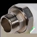 Муфта комбинированная Pro Aqua d=32-1 PP-R разъемная (американка) НР Белая (PA21018)