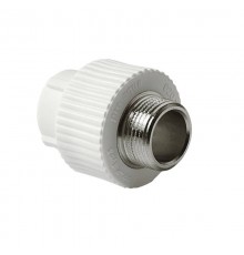 Муфта комбинированная Pro Aqua d=32-1/2 PP-R НР Белая (PA23015P)