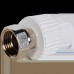 Муфта Pro Aqua d=20-1/2 PP-R с накидной гайкой Белая (PA29008)