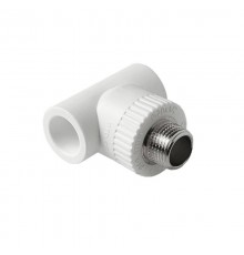 Тройник комбинированный Pro Aqua d=25-1/2 PP-R НР Белый (PA25012P)