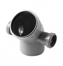 10010545LR Pro Aqua Comfort D 110x50/45 PP Отвод с выходом левый правый (10010545LR)