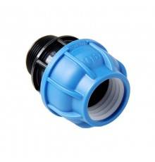 Муфта с наружной резьбой Pro Aqua ПНД UNIO D 20x1 (71020000000M100)