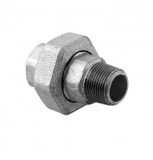 Соединение разъемное прямое Pro Aqua BRENNEN D 1 НР-ВР(оцинк) (G33125)