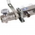 Коллектор из нержавеющей стали в сборе с расходомерами ROMMER 7 выходов (RMS-1210-000007)