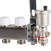 Коллектор из нержавеющей стали в сборе с расходомерами ROMMER 7 выходов (RMS-1210-000007)