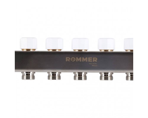 Коллектор из нержавеющей стали в сборе с расходомерами ROMMER 7 выходов (RMS-1210-000007) Коллектор из нержавеющей стали в сборе с расходомерами ROMMER 7 выходов (RMS-1210-000007)